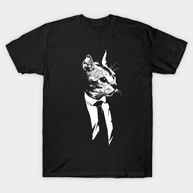 Mr. Cat T-Shirt by asitha